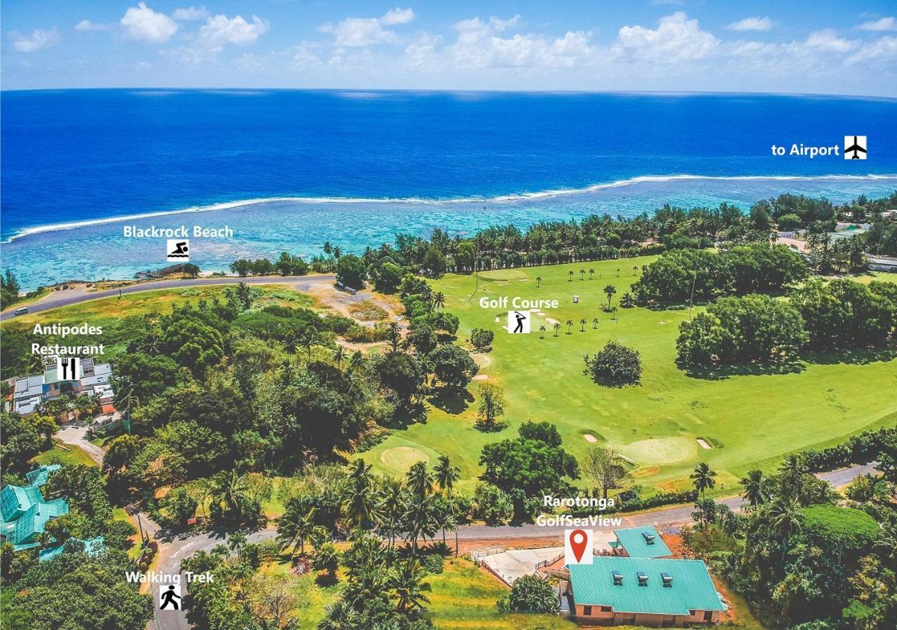 Rarotonga Golfseaview Villa Eksteriør bilde
